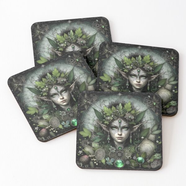Item preview, "Forest Pixie Queen" designed and sold by JacquiTaylorArt.