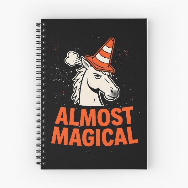 Item preview, Almost Magical Funny Horse Absurd Unicorn Humor designed and sold by Redgiant87x.