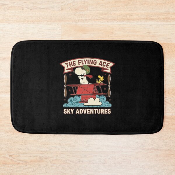 Item preview, Snoopy Flying Ace Sky Adventures Red Doghouse Woodstock Aviator designed and sold by Dravienart.