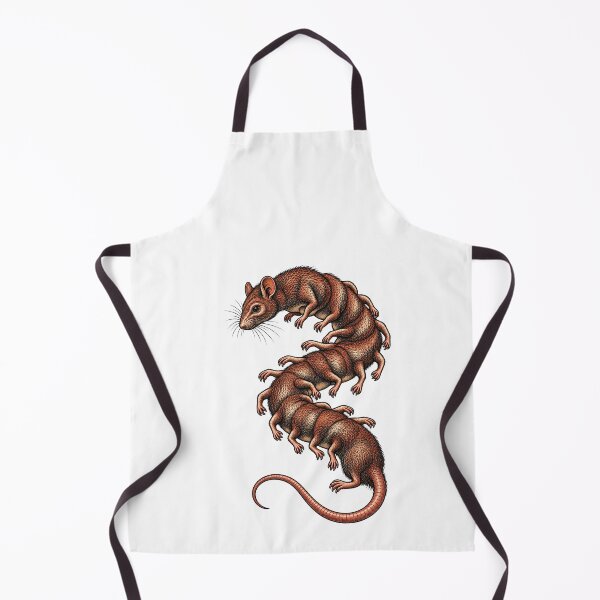 Item preview, Funny Surreal Mutant Rat Centipede Anatomy Study Art designed and sold by elderberry.