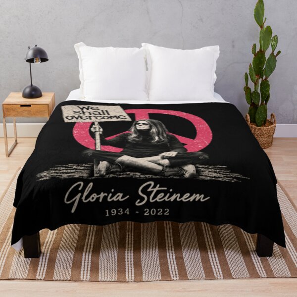 Artikelvorschau, Gloria Steinem, We Shall Overcome Feminist, Women’s Rights Activist entworfen und verkauft von anpollardStudio.