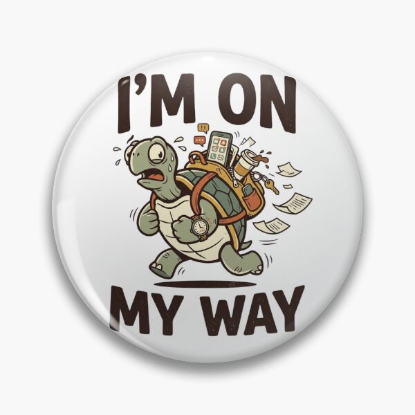 Item preview, Funny Turtle I'm On My Way designed and sold by Oddly Relatable.