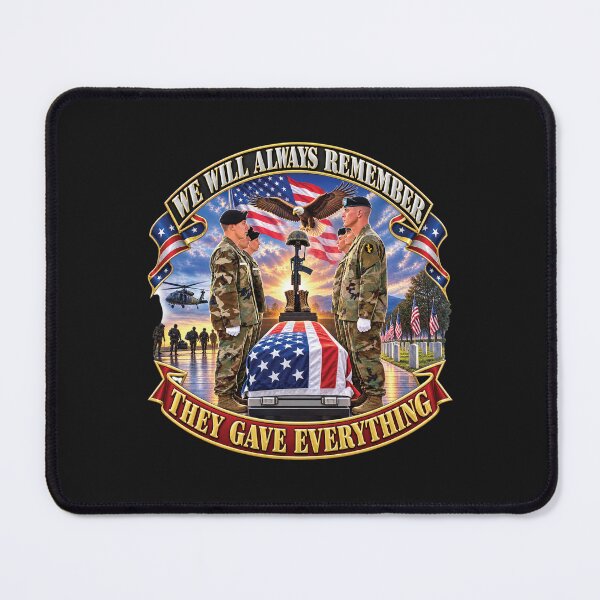 Item preview, Emblem - We Will Always Remember - They Gave Everything - 3D - Enhanced designed and sold by Military Insignia Products.