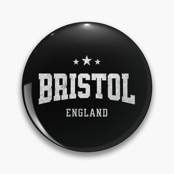 Item preview, Bristol England Vintage Varsity Distressed Retro College Travel Design designed and sold by NiceTeeClub.