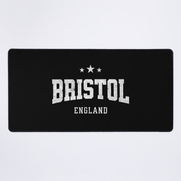 Item preview, Bristol England Vintage Varsity Distressed Retro College Travel Design designed and sold by NiceTeeClub.