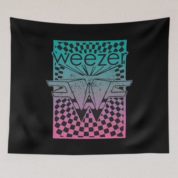 Item preview, Weezers Band Gradient Checkered  designed and sold by LittleEclipse.