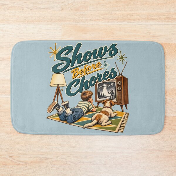 Item preview, Vintage Retro Television - 1950s TV Night Nostalgia designed and sold by radiogalaxy.