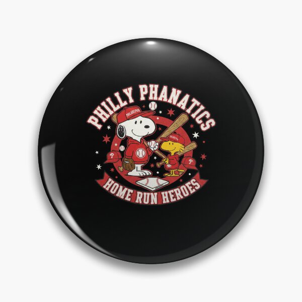 Item preview, Snoopy Woodstock Philly Phanatics Home Run Heroes Baseball Fan designed and sold by Dravienart.