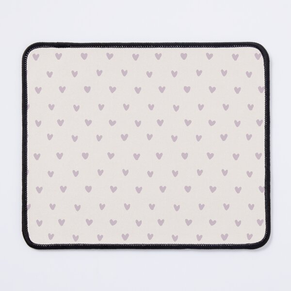 Item preview, Cute Pastel Lavender Hearts Pattern designed and sold by Marina Demidova.
