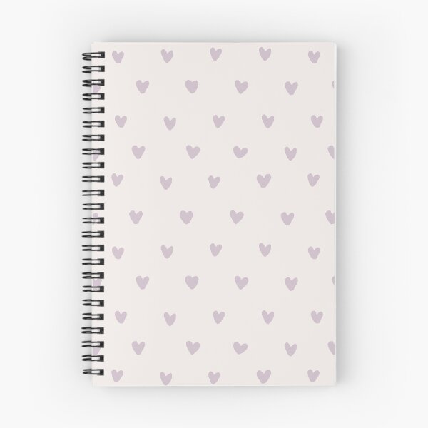 Item preview, Cute Pastel Lavender Hearts Pattern designed and sold by Marina Demidova.