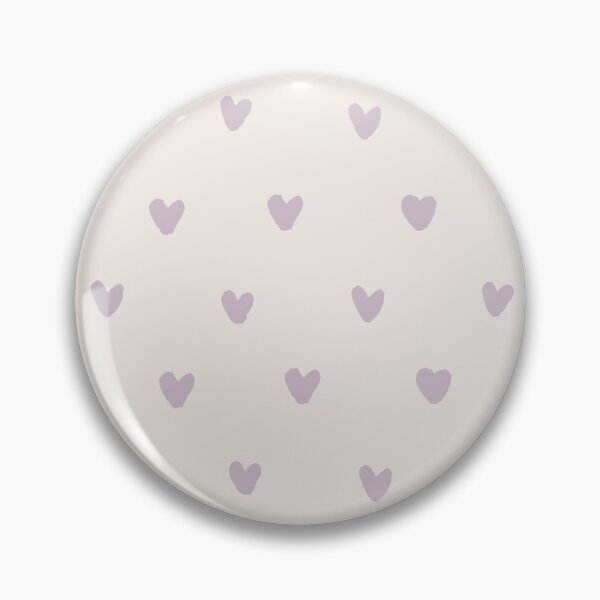 Item preview, Cute Pastel Lavender Hearts Pattern designed and sold by Marina Demidova.
