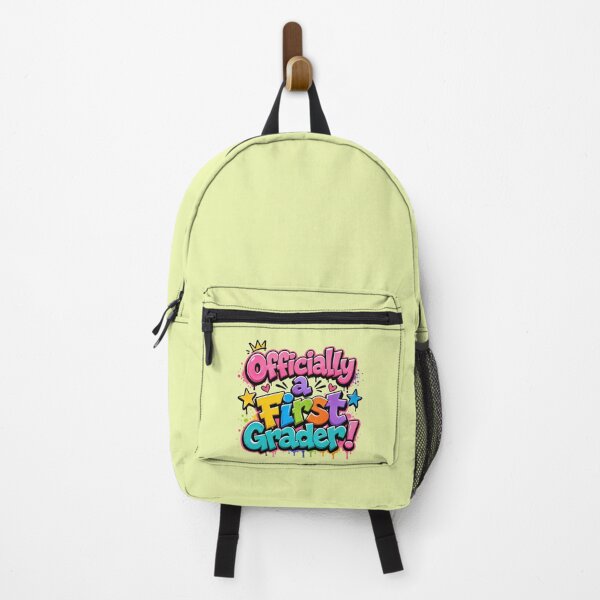 Item preview, Officially a First Grader – Colorful School Pride designed and sold by MomParentADHD.