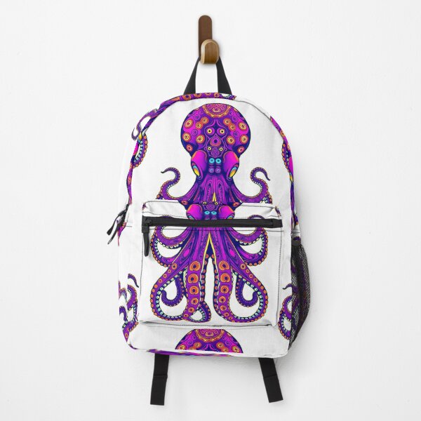 Item preview, Psychedelic Octopus – Neon Sea Creature designed and sold by Benito Del Ray.