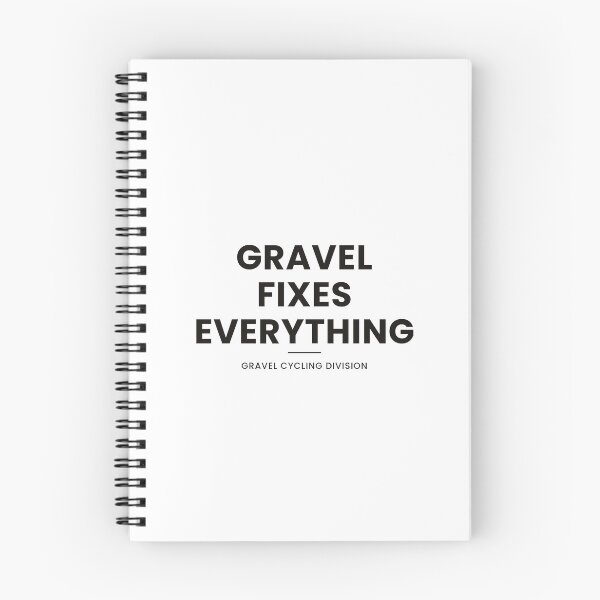 Item preview, Gravel Fixes Everything Shirt — Funny Gravel Cyclist Gift designed and sold by Type2SupplyCo.