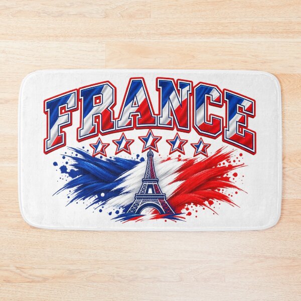 Item preview, France Eiffel Tower Patriotic Vintage French Flag Design designed and sold by JrNergal.