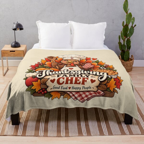 Item preview, Thanksgiving Family Chef Gift Turkey Cooking Fall Style designed and sold by Corvoria.
