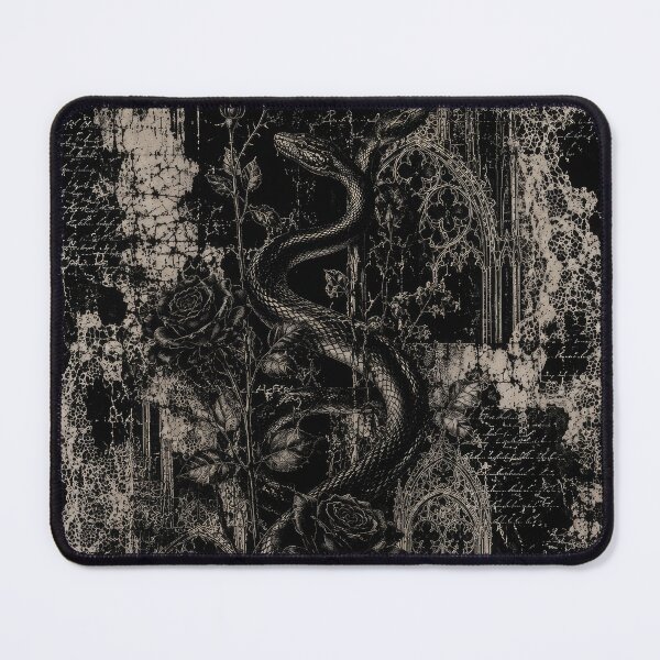 Item preview, Serpent and Black Roses Gothic Grunge  designed and sold by Kaurisdigital.