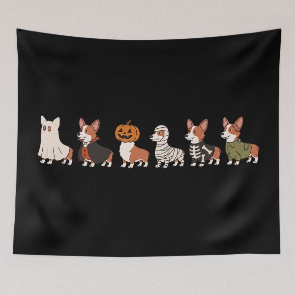 Item preview, Funny Mismarked Red Corgi Halloween Costume Trick or Treat Mom Dad Kids designed and sold by FurryHavenPH.
