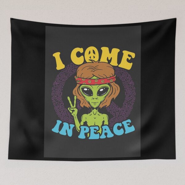 Item preview, I Came I Saw I Peace | Retro 70s Groovy Peace Sign designed and sold by JBaystro.