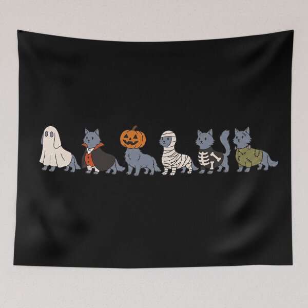 Item preview, Funny Nebelung Cat Halloween Costume Trick or Treat Mom Dad Kids designed and sold by FurryHavenPH.