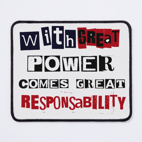 Item preview, Doodle with Great Power designed and sold by Izaa-aart.