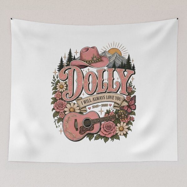 Item preview, Dolly Parton Memorial I Will Always Love You designed and sold by Terahsharris.