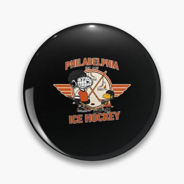 Item preview, Snoopy Woodstock Philadelphia Ice Hockey Est 1967 Winged Emblem designed and sold by Dravienart.