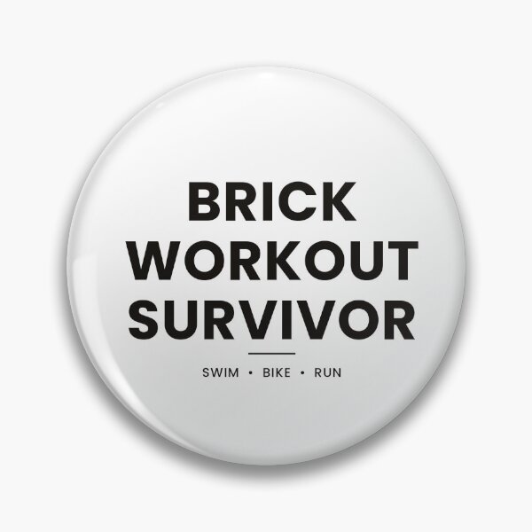 Item preview, Brick Workout Survivor Shirt — Funny Triathlon Gift designed and sold by Type2SupplyCo.