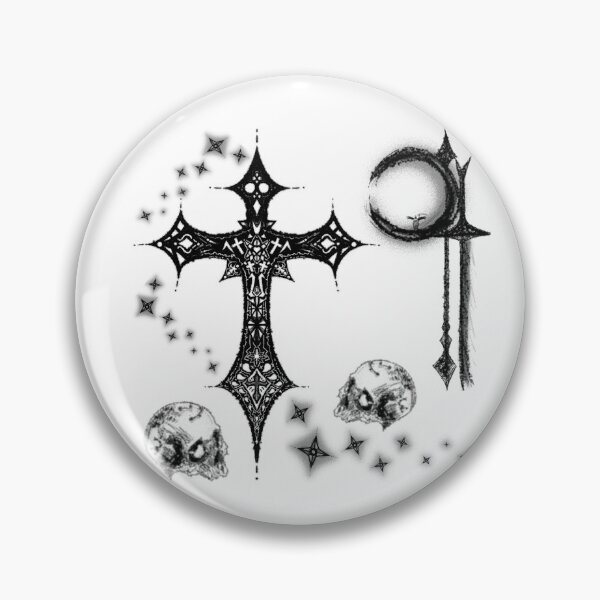 Item preview, Darkened Cross designed and sold by EmoJellyfish.