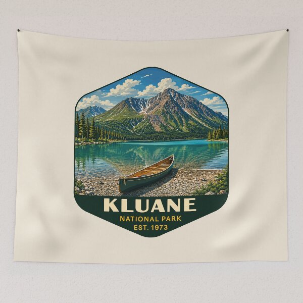 Item preview, Kluane National Park | Yukon Canada Mountain Adventure Design designed and sold by Gideon Emmerich.