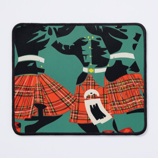 Item preview, Scottish Highlands Scotland Original Custom Vintage Poster Wall Art Design Pillow Gift designed and sold by Cool Robot Bro..