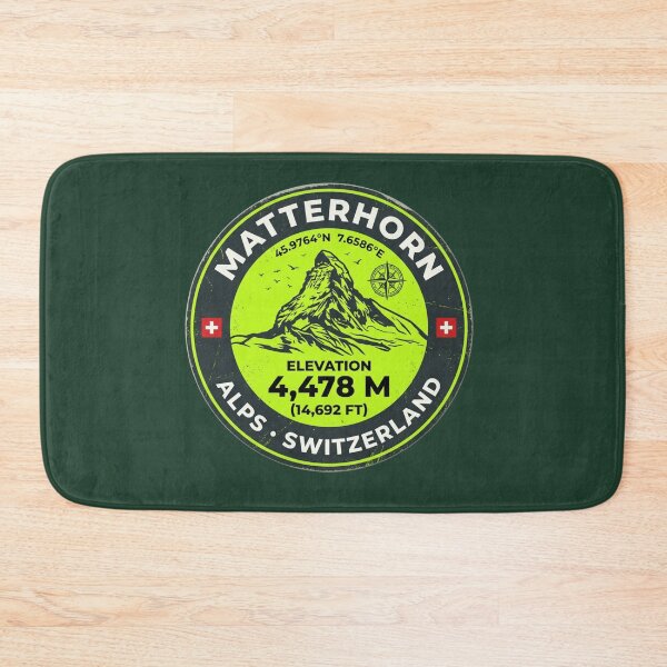 Item preview, Matterhorn Switzerland Alps Mountain Elevation 4478m designed and sold by jeshands.