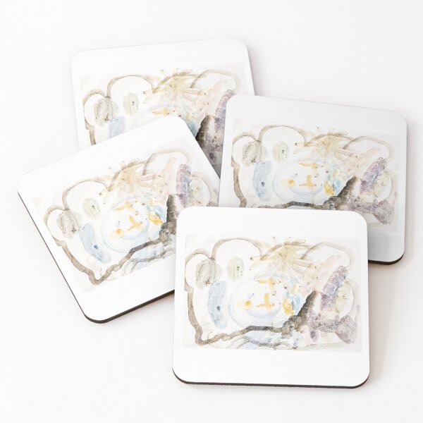 Item preview, Whispers in Ink and Ochre - Hand painted designed and sold by TwoLinesArt.