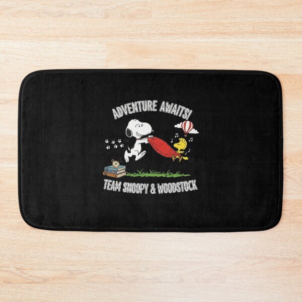 Item preview, Adventure Awaits Team Snoopy Woodstock Hot Air Balloon Travel designed and sold by Dravienart.