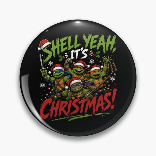 Item preview, Shell Yeah It’s Christmas Turtles – Funny Christmas Turtle Holiday Design designed and sold by mraihan.