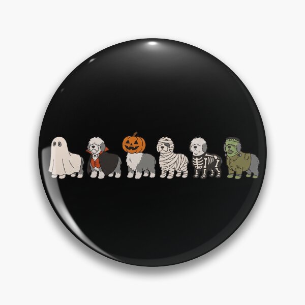 Item preview, Funny Old English Sheepdog Halloween Costume Trick or Treat Mom Dad Kids designed and sold by FurryHavenPH.
