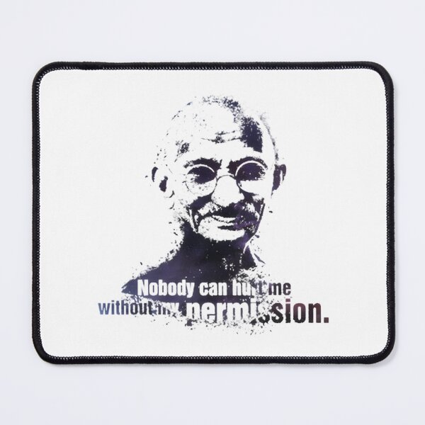 Item preview, Inspirational Gandhi Quote Be The Change Peace And Wisdom Vintage Typography Graphic | Limited Edition designed and sold by Adamrejouani.