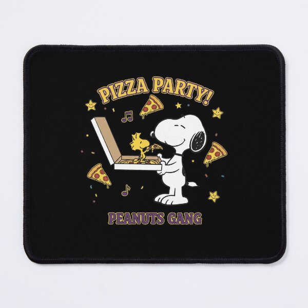 Item preview, Snoopy Woodstock Pizza Party Peanuts Gang Pepperoni Slices designed and sold by Dravienart.