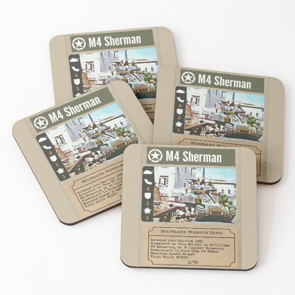 Item preview, M4 Sherman World War II Trading Card designed and sold by Historic-Art.