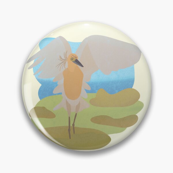 Item preview, Illustration of a Little egret in the Wild designed and sold by FandomizedRose.