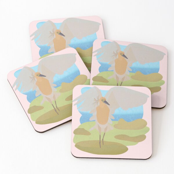 Item preview, Illustration of a Little egret in the Wild designed and sold by FandomizedRose.