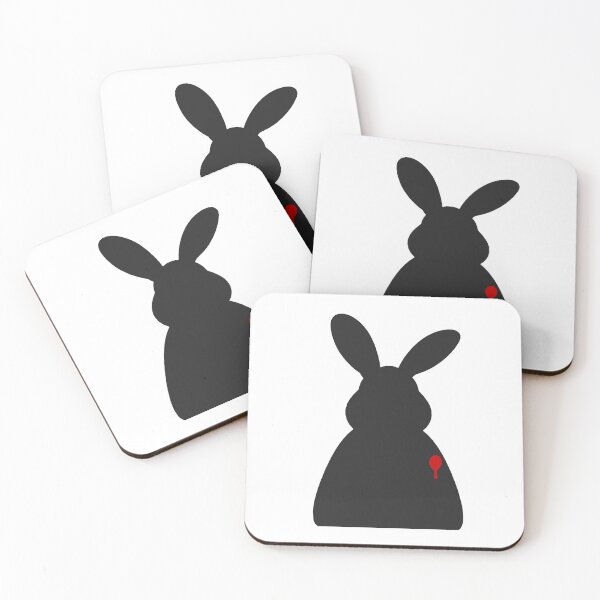 Item preview, Dark Rabbit Silhouette with Red Drip designed and sold by Enoch-creator.