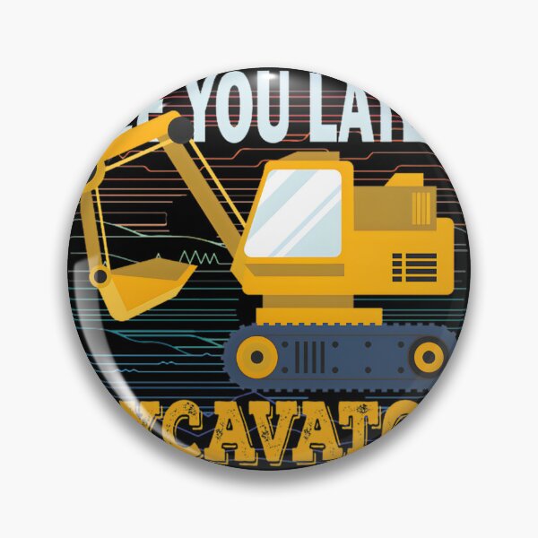 Item preview, Construction Site Digger Vehicle Heavy Machinery Graphic For Kids And Toddlers | Best Buy designed and sold by eliasmaroki.