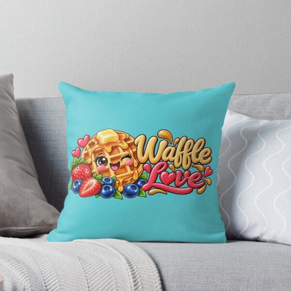 Item preview, Waffle Love – Cute Waffle Breakfast Lover Design designed and sold by HO•Designs.