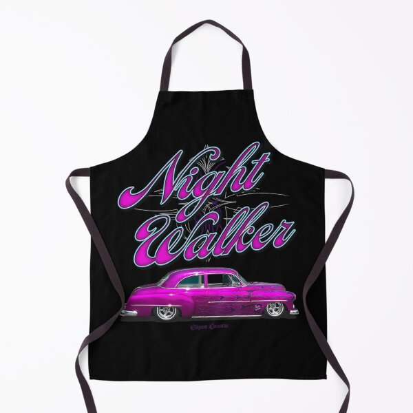 Artikelvorschau, 52 Bel Air Flamed Night Walker mit Text - Lowrider, Kustom, Hot Rod, Muscle Car entworfen und verkauft von Elegant Customs.