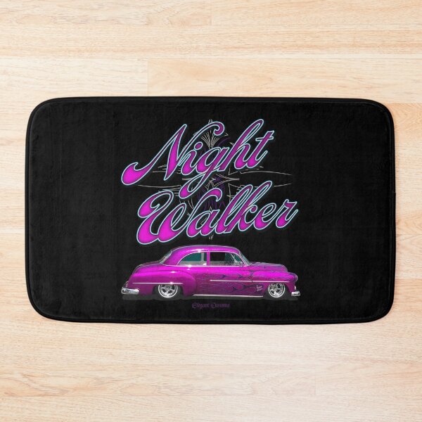 Item preview, 52 Bel Air Flamed Night Walker with text - Lowrider, Kustom, Hot Rod, Muscle Car designed and sold by Elegant Customs.