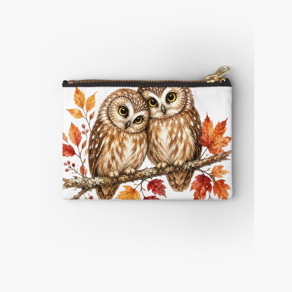 Item preview, Watercolor Owl Couple – Hoo Do You Love? designed and sold by DBVisuals.