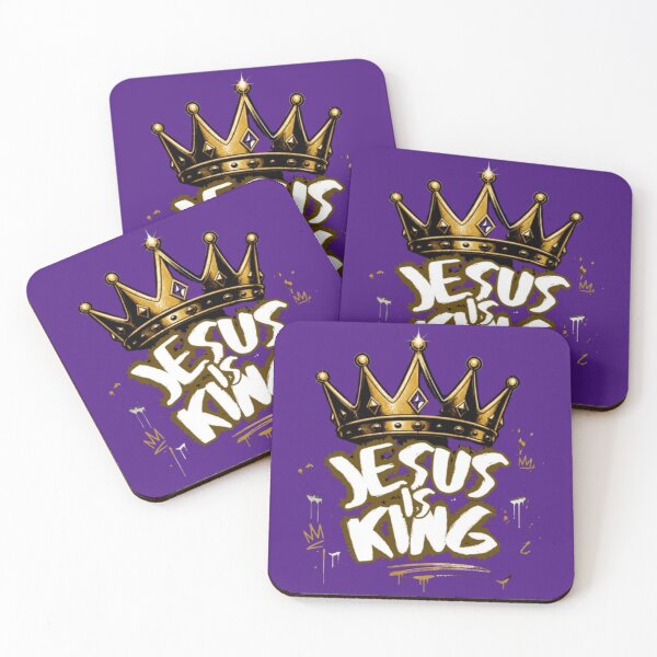 Item preview, Jesus Is King Graffiti Crown – Urban Christian Streetwear designed and sold by PoppaBear71.