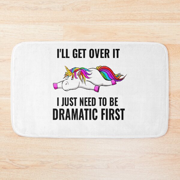 Item preview, I'll Get Over It Cute Unicorn designed and sold by Barbaroot.