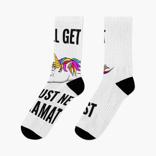 Item preview, I'll Get Over It Cute Unicorn designed and sold by Barbaroot.